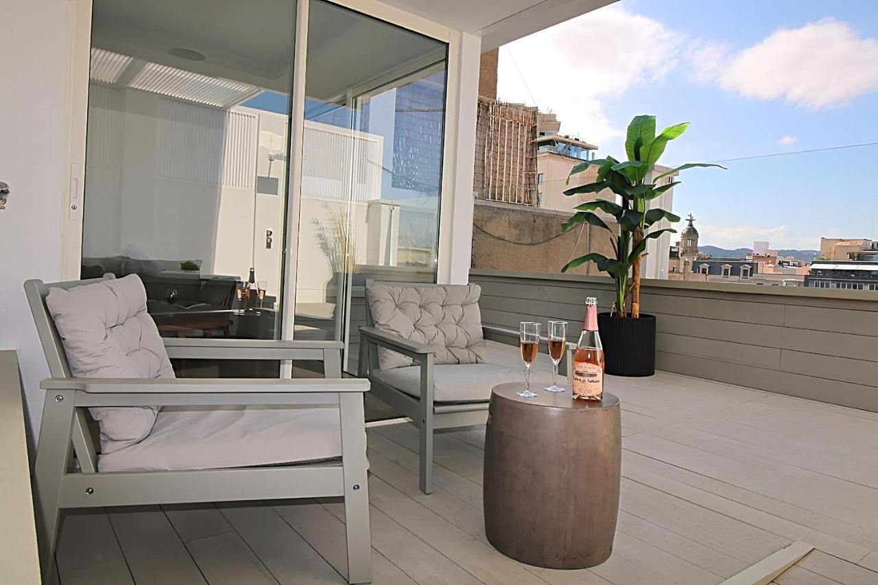 Incredible Penthouse With Jacuzzi In The Center, Unique In The Area Apartment บาร์เซโลนา ภายนอก รูปภาพ